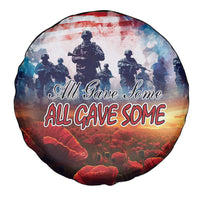 USA Veterans Day Spare Tire Cover All Gave Some With Poppy Patterns - Wonder Print Shop