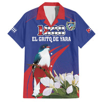 Custom Cuba Independence Day 1868 Family Matching Summer Maxi Dress and Hawaiian Shirt Tocororo With White Mariposa - Wonder Print Shop