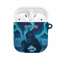 Yule Be Eaten Personalized AirPods Case Christmas Cat Jolakotturinn Icelandic - Wonder Print Shop