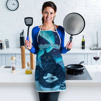 Yule Be Eaten Personalized Apron Christmas Cat Jolakotturinn Icelandic - Wonder Print Shop