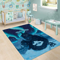 Yule Be Eaten Personalized Area Rug Christmas Cat Jolakotturinn Icelandic - Wonder Print Shop