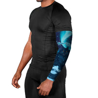 Yule Be Eaten Personalized Arm Sleeves Christmas Cat Jolakotturinn Icelandic - Wonder Print Shop