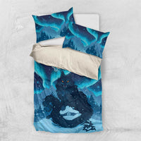 Yule Be Eaten Personalized Bedding Set Christmas Cat Jolakotturinn Icelandic - Wonder Print Shop