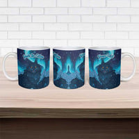 Yule Be Eaten Personalized Ceramic Mug Christmas Cat Jolakotturinn Icelandic - Wonder Print Shop