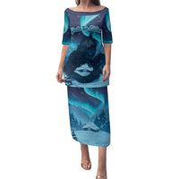 Yule Be Eaten Personalized Family Matching Puletasi and Hawaiian Shirt Christmas Cat Jolakotturinn Icelandic - Wonder Print Shop