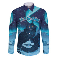 Yule Be Eaten Personalized Family Matching Summer Maxi Dress and Hawaiian Shirt Christmas Cat Jolakotturinn Icelandic - Wonder Print Shop