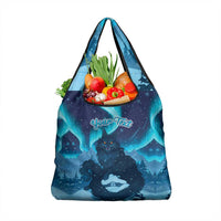 Yule Be Eaten Personalized Grocery Bag Christmas Cat Jolakotturinn Icelandic - Wonder Print Shop