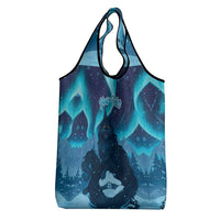 Yule Be Eaten Personalized Grocery Bag Christmas Cat Jolakotturinn Icelandic - Wonder Print Shop