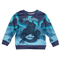 Yule Be Eaten Personalized Kid Ugly Christmas Sweater Christmas Cat Jolakotturinn Icelandic - Wonder Print Shop