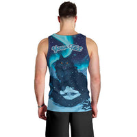 Yule Be Eaten Personalized Men Tank Top Christmas Cat Jolakotturinn Icelandic - Wonder Print Shop