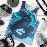 Yule Be Eaten Personalized Men Tank Top Christmas Cat Jolakotturinn Icelandic - Wonder Print Shop