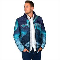 Yule Be Eaten Personalized Padded Jacket Christmas Cat Jolakotturinn Icelandic - Wonder Print Shop