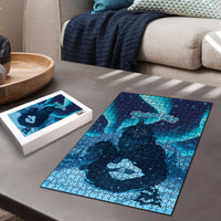 Yule Be Eaten Personalized Puzzle Christmas Cat Jolakotturinn Icelandic - Wonder Print Shop