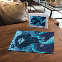 Yule Be Eaten Personalized Puzzle Christmas Cat Jolakotturinn Icelandic - Wonder Print Shop