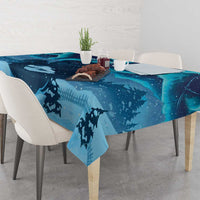 Yule Be Eaten Personalized Tablecloth Christmas Cat Jolakotturinn Icelandic - Wonder Print Shop