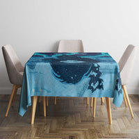 Yule Be Eaten Personalized Tablecloth Christmas Cat Jolakotturinn Icelandic - Wonder Print Shop