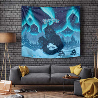 Yule Be Eaten Personalized Tapestry Christmas Cat Jolakotturinn Icelandic - Wonder Print Shop