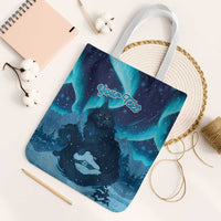 Yule Be Eaten Personalized Tote Bag Christmas Cat Jolakotturinn Icelandic - Wonder Print Shop