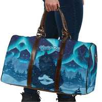 Yule Be Eaten Personalized Travel Bag Christmas Cat Jolakotturinn Icelandic - Wonder Print Shop