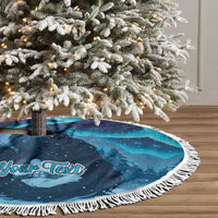 Yule Be Eaten Personalized Tree Skirt Christmas Cat Jolakotturinn Icelandic - Wonder Print Shop