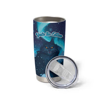 Yule Be Eaten Personalized Tumbler Cup Christmas Cat Jolakotturinn Icelandic - Wonder Print Shop