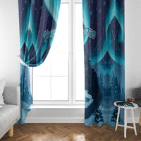 Yule Be Eaten Personalized Window Curtain Christmas Cat Jolakotturinn Icelandic - Wonder Print Shop