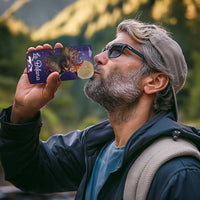 Italy Christmas 4 in 1 Can Cooler Tumbler La Befana Flying Over Winter Night - Wonder Print Shop