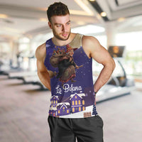 Italy Christmas Men Tank Top La Befana Flying Over Winter Night - Wonder Print Shop