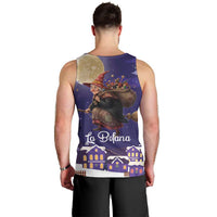 Italy Christmas Men Tank Top La Befana Flying Over Winter Night - Wonder Print Shop