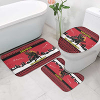 Austria Christmas Bathroom Set Krampus You Were Naughty - Wonder Print Shop