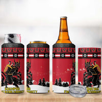 Austria Christmas 4 in 1 Can Cooler Tumbler Krampus You Were Naughty - Wonder Print Shop