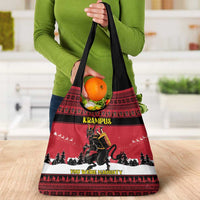 Austria Christmas Grocery Bag Krampus You Were Naughty - Wonder Print Shop