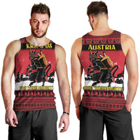 Austria Christmas Men Tank Top Krampus You Were Naughty - Wonder Print Shop