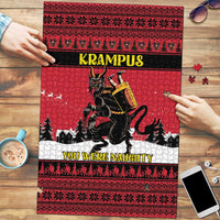 Austria Christmas Puzzle Krampus You Were Naughty - Wonder Print Shop