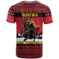 Austria Christmas T Shirt Krampus You Were Naughty - Wonder Print Shop