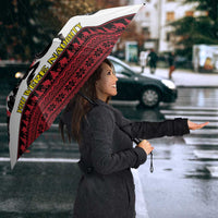 Austria Christmas Umbrella Krampus You Were Naughty - Wonder Print Shop