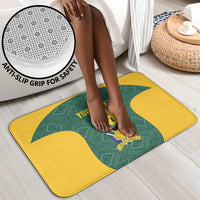 Custom South Africa Soccer Bathroom Set Bafana Bafana Spirit African Pattern - Wonder Print Shop
