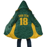 Custom South Africa Soccer Cloak Bafana Bafana Spirit African Pattern - Wonder Print Shop
