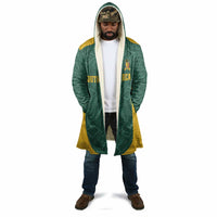 Custom South Africa Soccer Cloak Bafana Bafana Spirit African Pattern - Wonder Print Shop