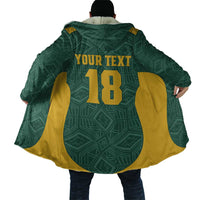 Custom South Africa Soccer Cloak Bafana Bafana Spirit African Pattern - Wonder Print Shop