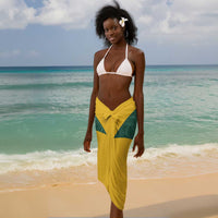 Custom South Africa Soccer Sarong Bafana Bafana Spirit African Pattern - Wonder Print Shop