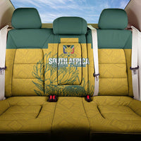 Custom South Africa Soccer Back Car Seat Cover From Protea Roots We Rise - Wonder Print Shop