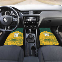 Custom South Africa Soccer Car Mats From Protea Roots We Rise - Wonder Print Shop