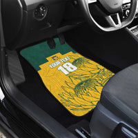 Custom South Africa Soccer Car Mats From Protea Roots We Rise - Wonder Print Shop