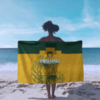Custom South Africa Soccer Sarong From Protea Roots We Rise - Wonder Print Shop