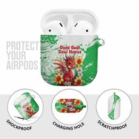 Wales Saint David’s Day Personalized AirPods Case Funny Welsh Dragon Daffodil - Wonder Print Shop