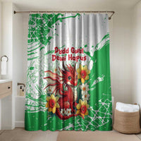 Wales Saint David’s Day Personalized Bathroom Set Funny Welsh Dragon Daffodil - Wonder Print Shop
