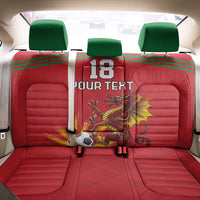 Custom Wales Football Back Car Seat Cover Y Ddraig Goch Ddyry Cychwyn