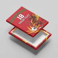 Custom Wales Football Canvas Wall Art Y Ddraig Goch Ddyry Cychwyn