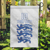 Custom England Fooball Garden Flag The Three Lions Blue Version